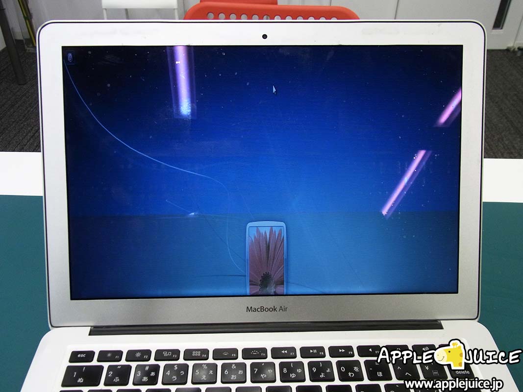Macbook Air 13inch 液晶表示不良 パネル交換修理 | iPhone・iPad 